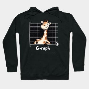 Graph Mathamatic Giraffe Hoodie